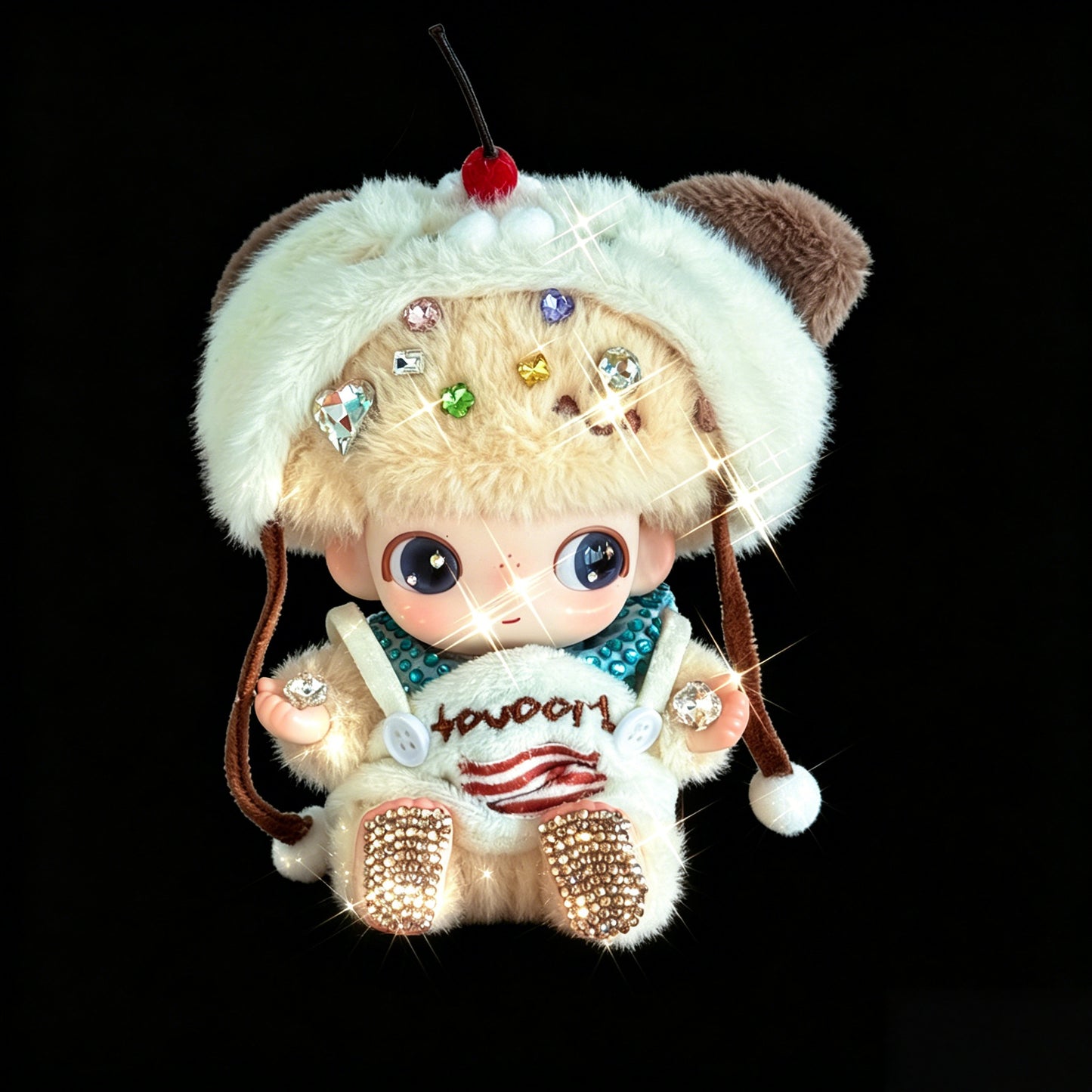 【popmart100%genuine】 DIMOO diy diamond doll customization