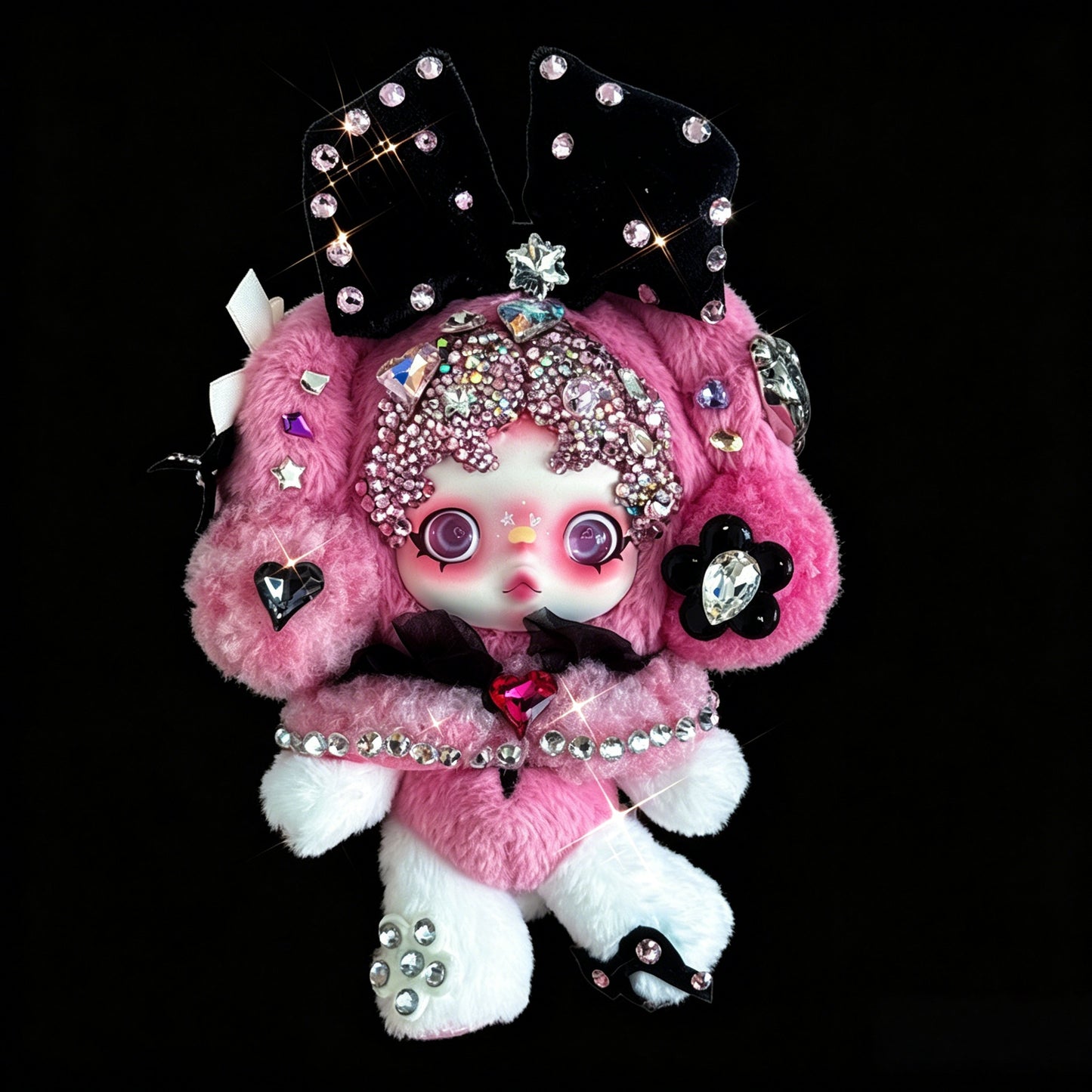 【popmart100%genuine】 sp Melody diy diamond doll customization