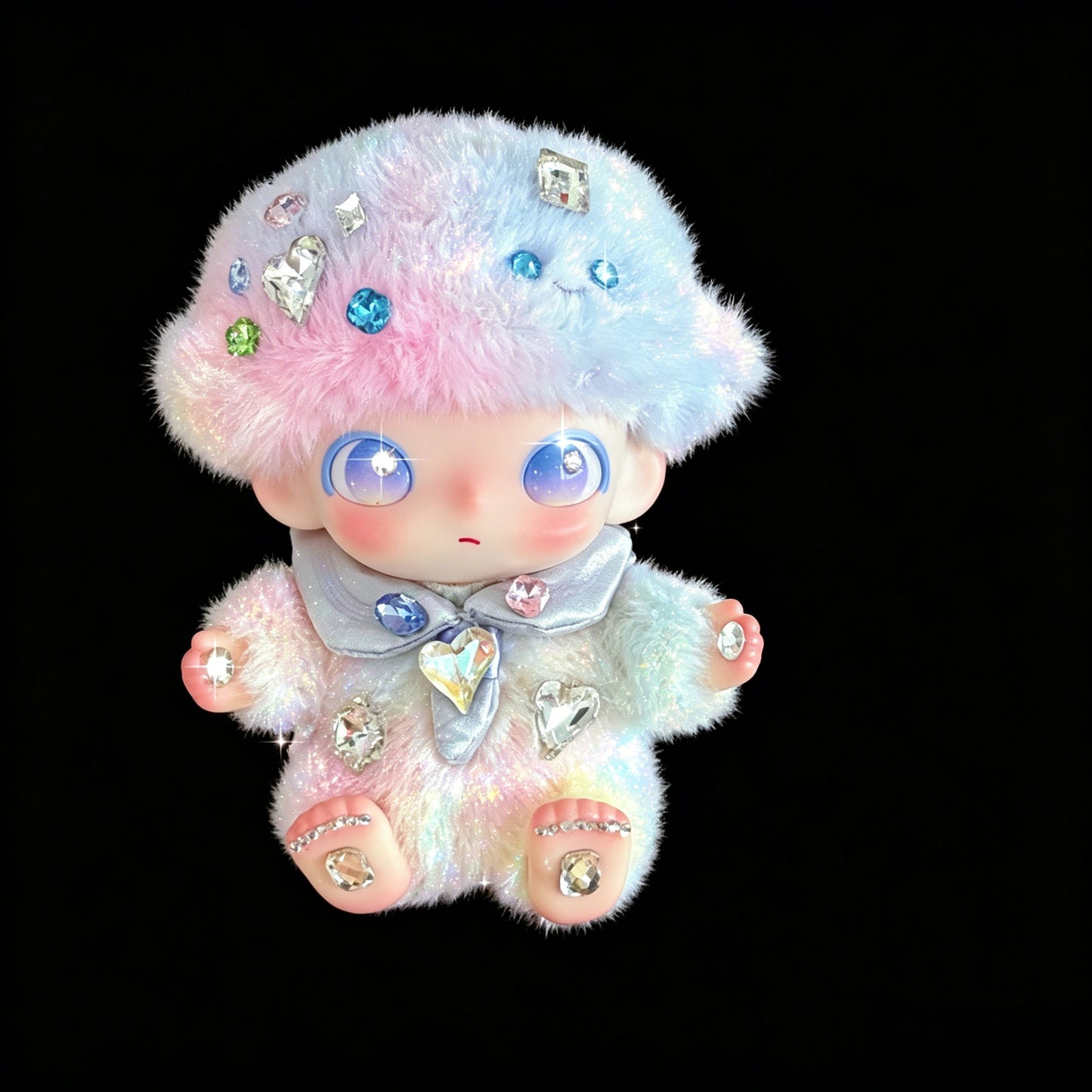 【popmart100%genuine】DIMOO diy diamond doll customization