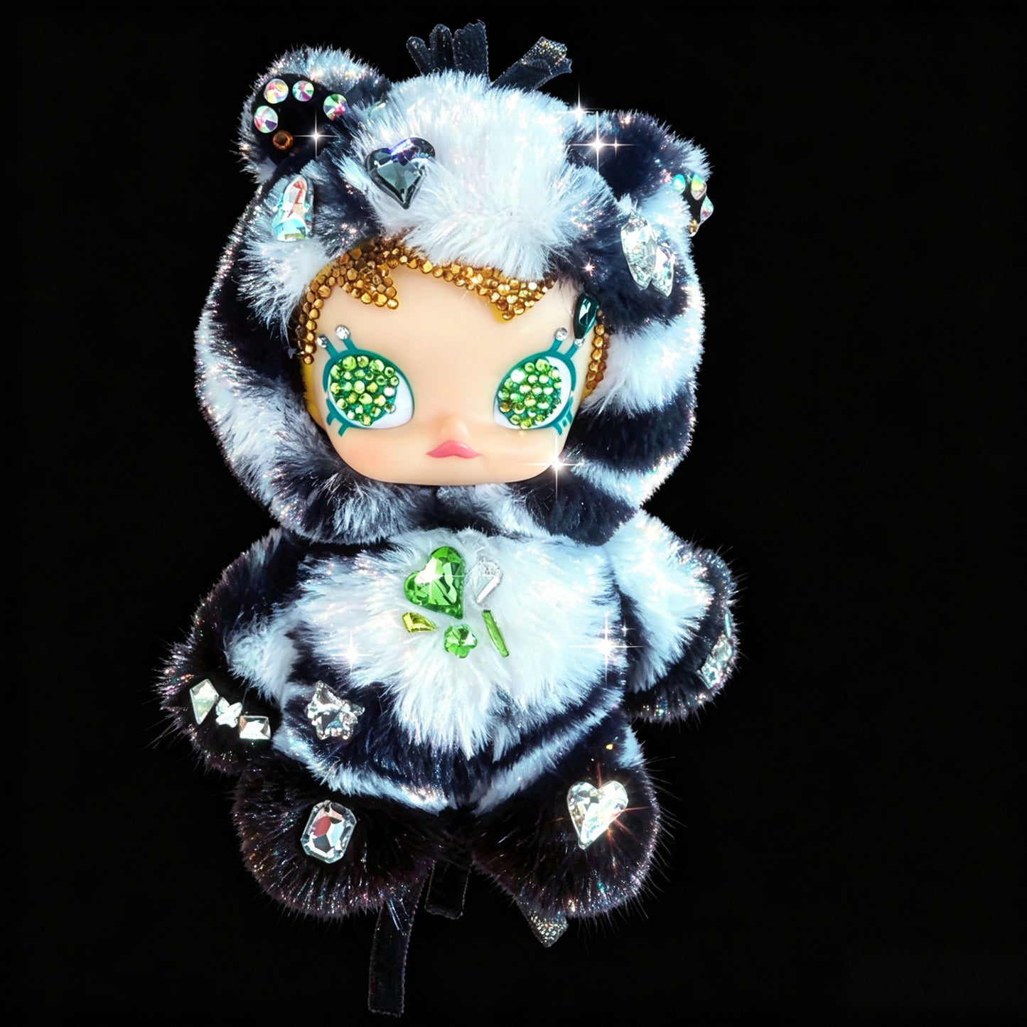【popmart100%genuine】 dimoo diy diamond doll customization