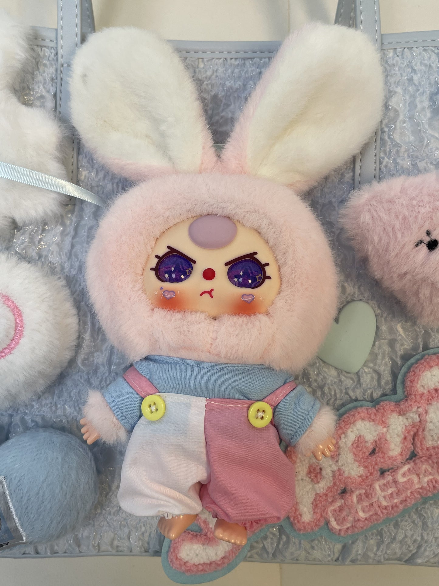 JoJo cute handmade stuffed toy bag