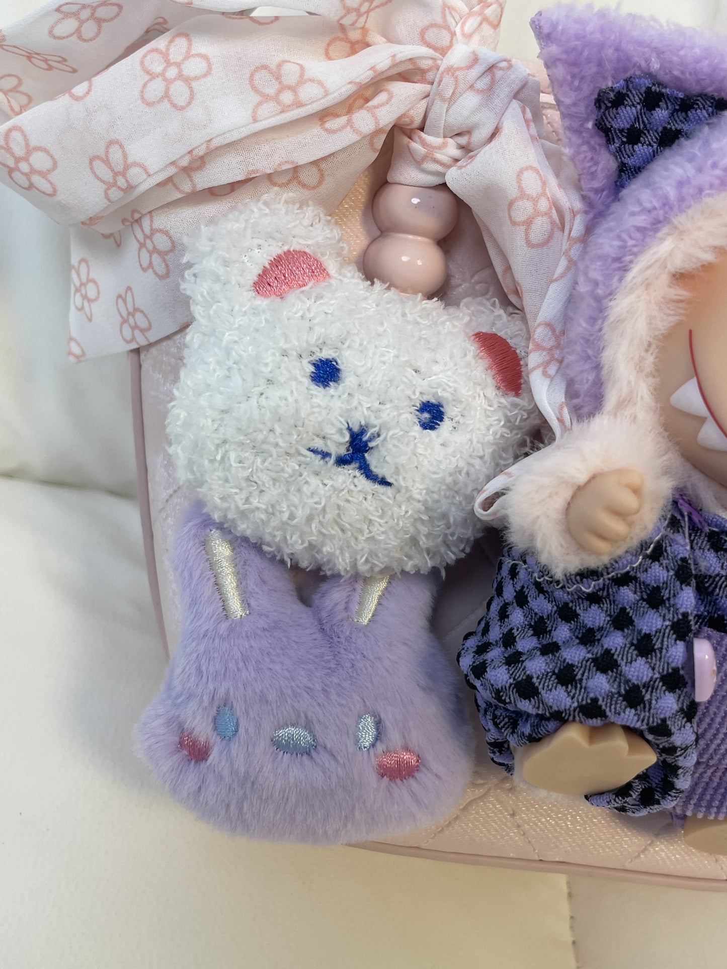 JoJo is super cute! Plush toy deco bag