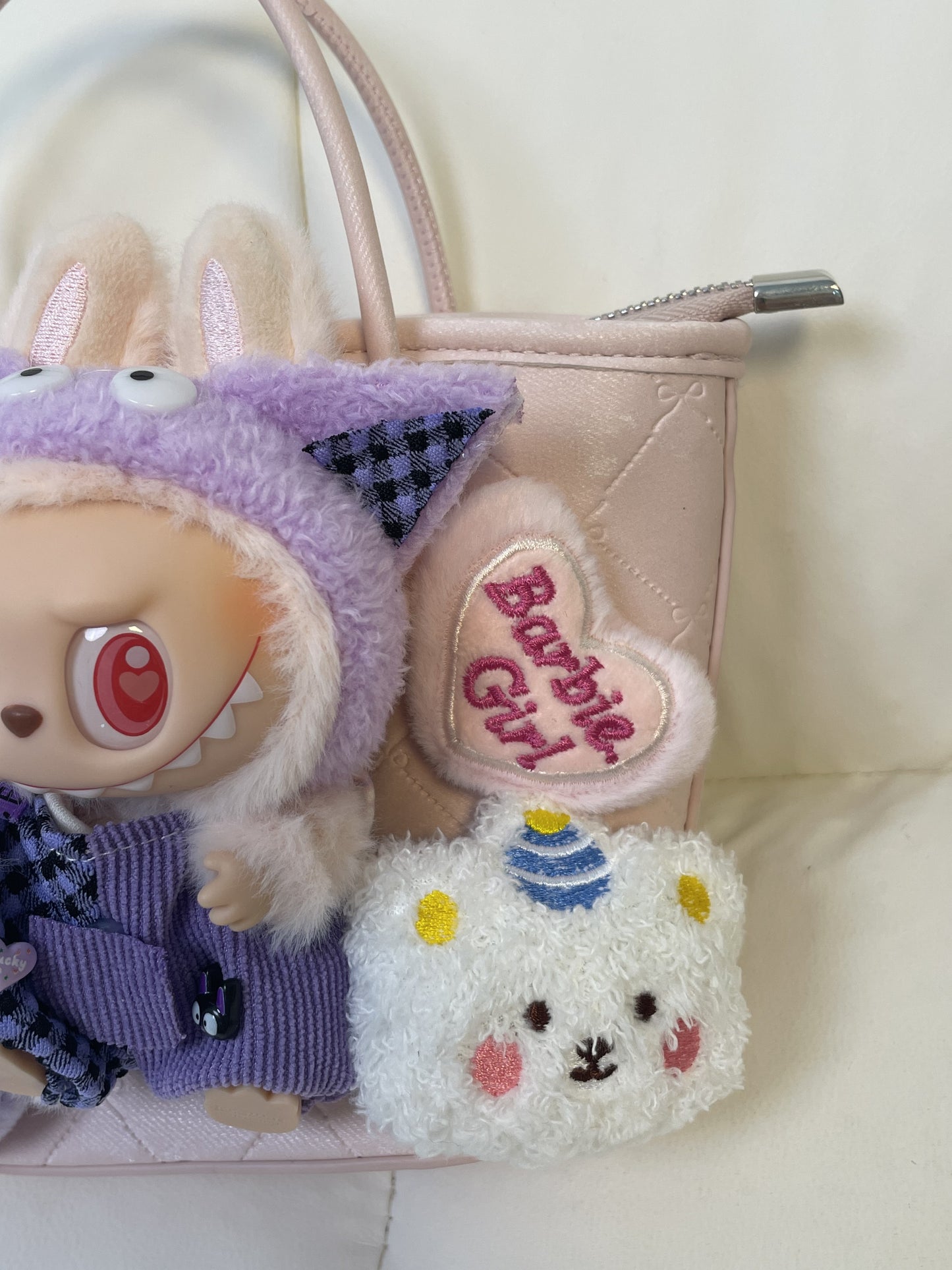 JoJo is super cute! Plush toy deco bag