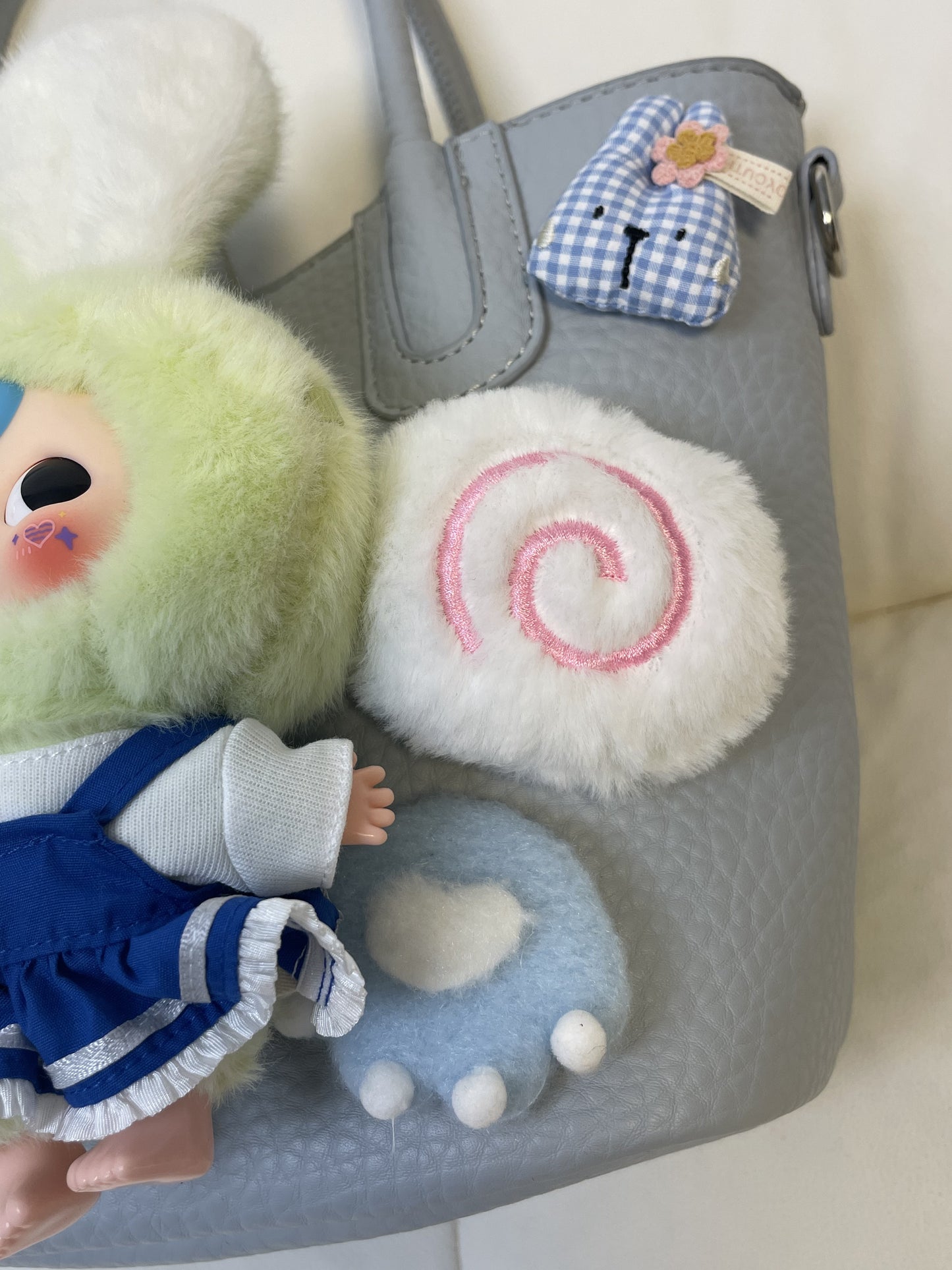 Exclusive JoJo design! Your very own stuffed toy bag