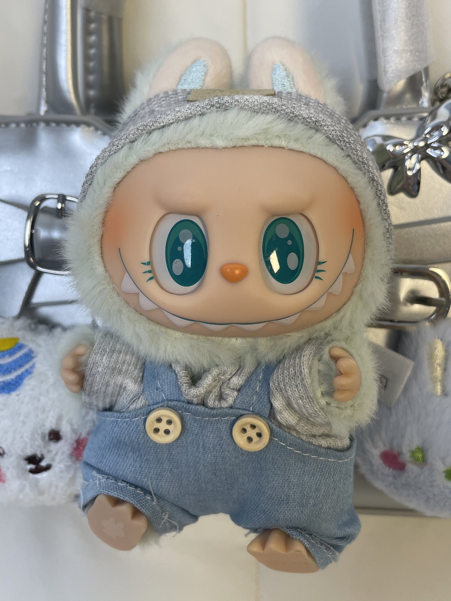 A fluffy stuffed toy bag with a JoJo exclusive feel!