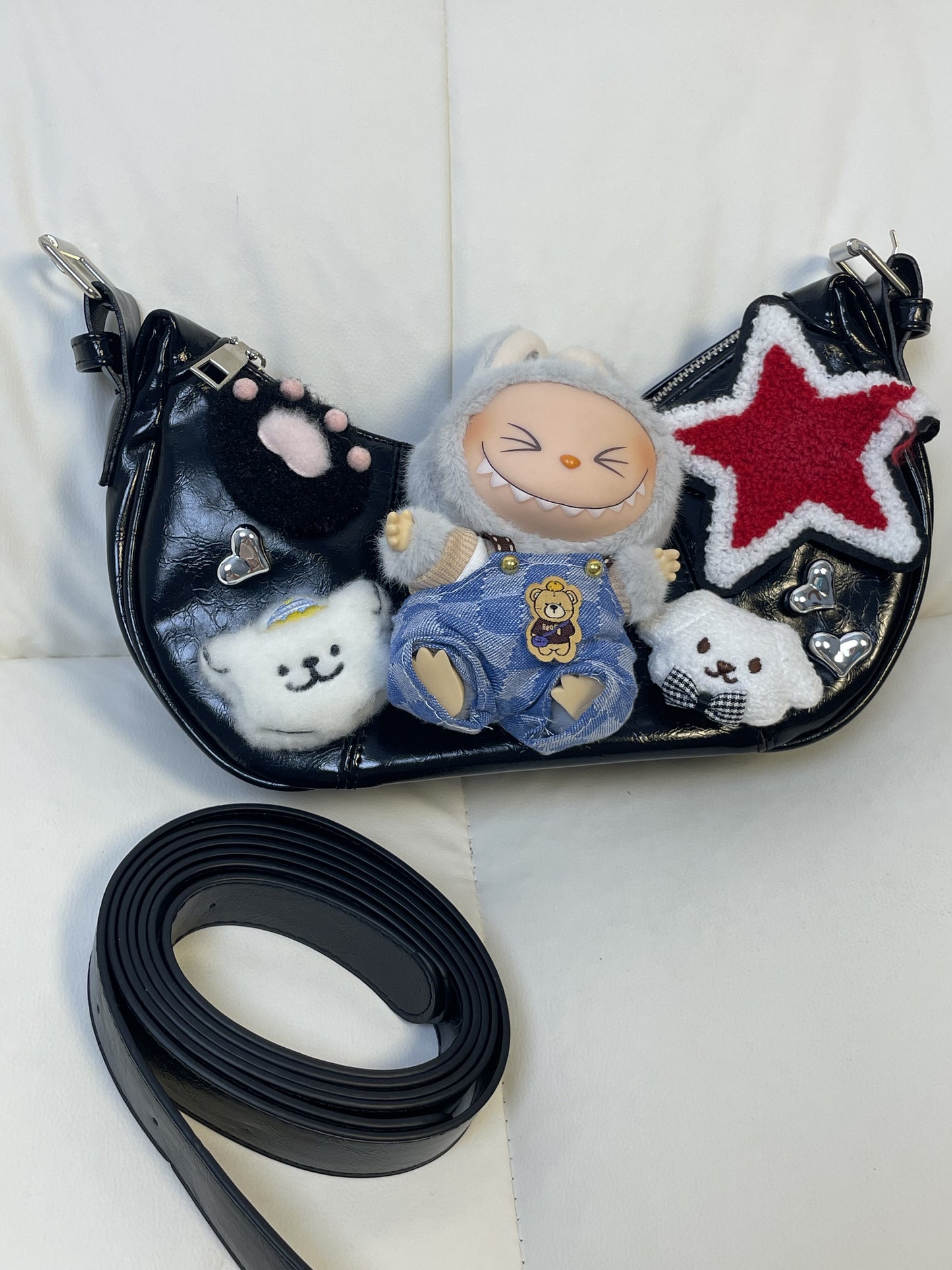 JoJoOne of a kind limited edition stuffed toy bag