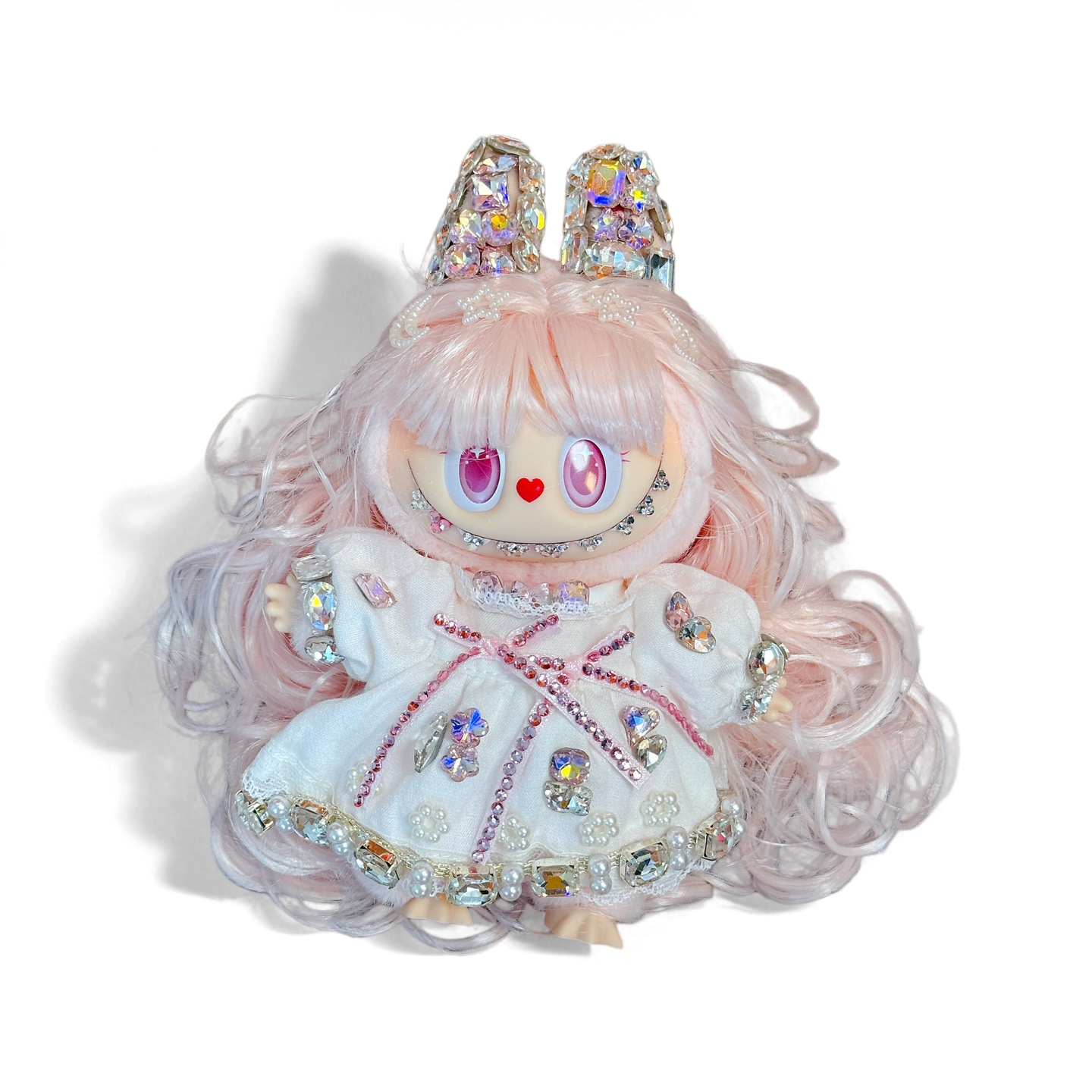 LABUBU Hair POPMART DIAMOND DOLL DESIGN DIY DOLL