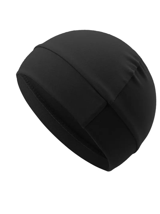 Gorro tipo beanie con calavera de color liso estilo simple para hombres y mujeres, gorro tipo beanie transpirable deportivo casual para deportes al aire libre para hombres y mujeres, gorros ajustados