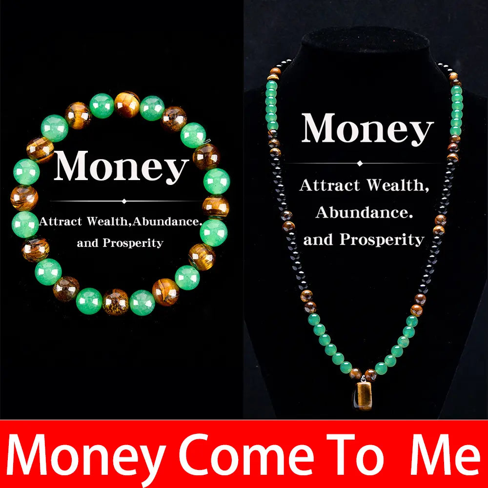 1 ud. Pulsera Arpurraina de Atracción de Dinero con Aventurina Verde y Ojo de Tigre - pulsera de la amistad azul, joyería de cuentas, pulsera de protección, regalo de aliento, pulsera artificial de moda del día, pulsera de cristal con cuentas Colorblock