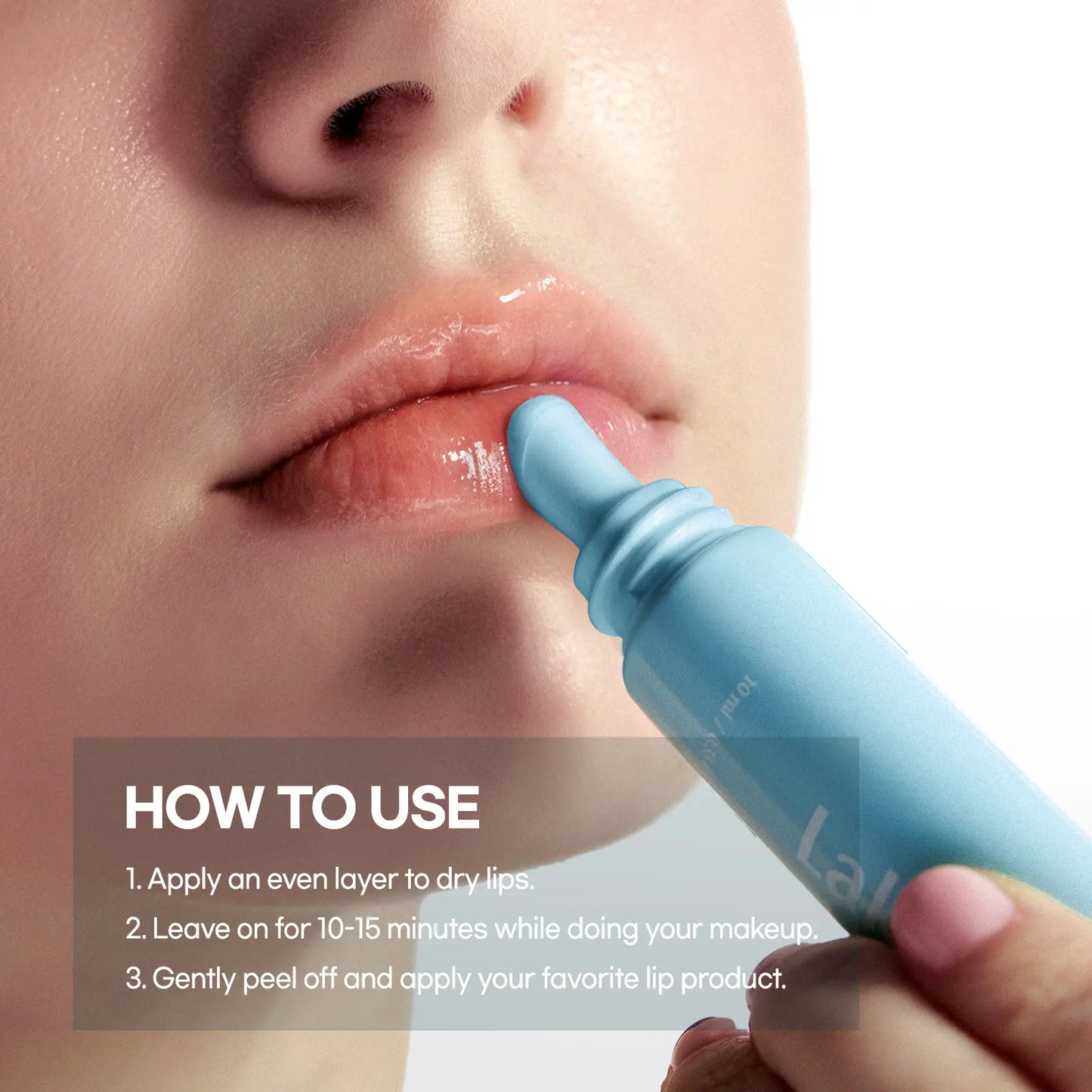 [Laka] Soothing Prep Lip Mask — Cooling peel-off lip mask for smoother lip prep and a hydrated feel Flawless Flawless