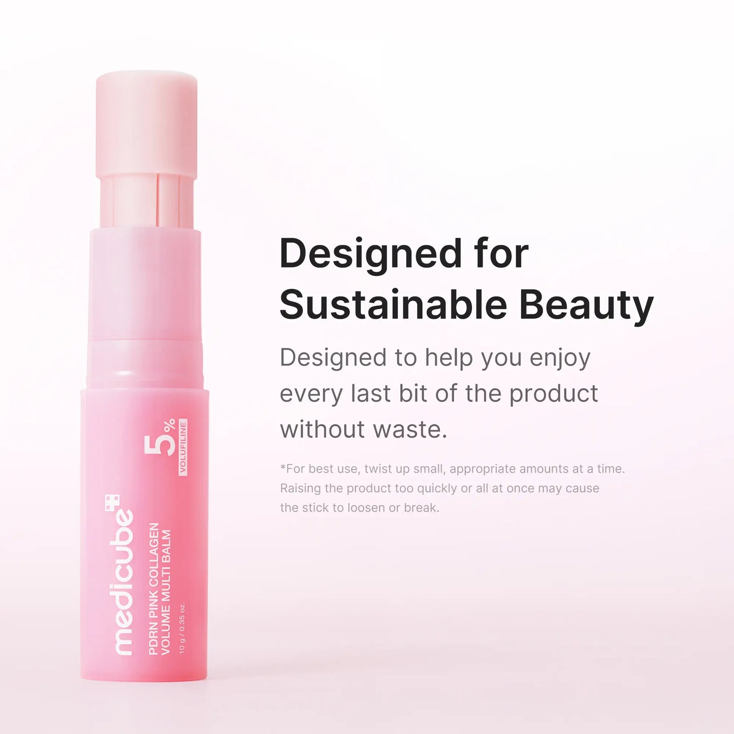 [NEW] [medicube] PDRN Pink Collagen Volume Multi Balm | All In One Volufiline, PDRN, NAD Stick for Youthful-Looking, Helping Look of Fine Lines, Firming Care, Anti-Aging Care | For Under-Eyes, Neck, Forehead, Smile Lines, Lip Care | Korean Skincare