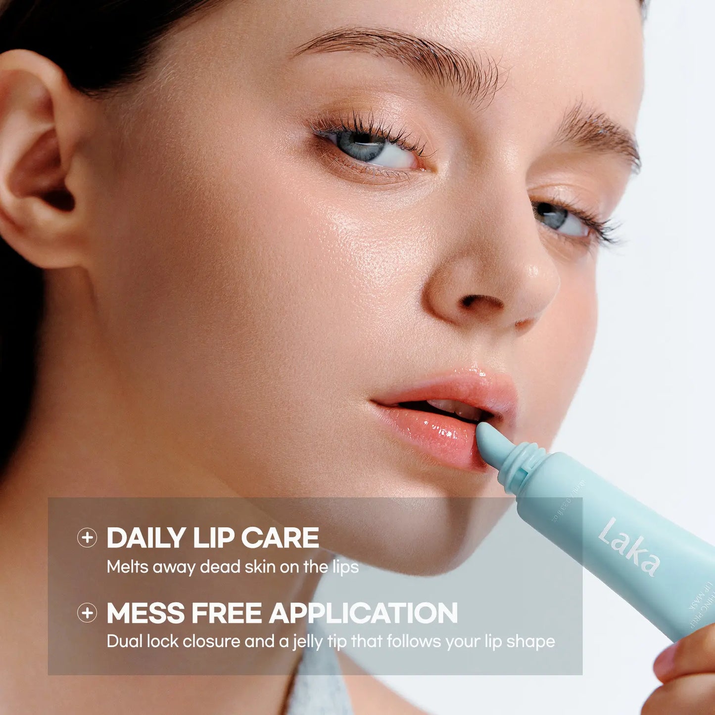 [Laka] Soothing Prep Lip Mask — Cooling peel-off lip mask for smoother lip prep and a hydrated feel Flawless Flawless