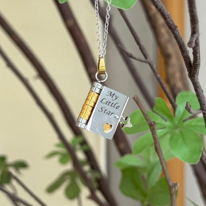 Best Mom Ever Book Necklace—the perfect gift choice for Mother's Day. Featuring a charming book-style design, it is meticulously crafted from rust-resistant 316 titanium steel—an ideal gift for Mom, a daughter, a son, or a loved one.