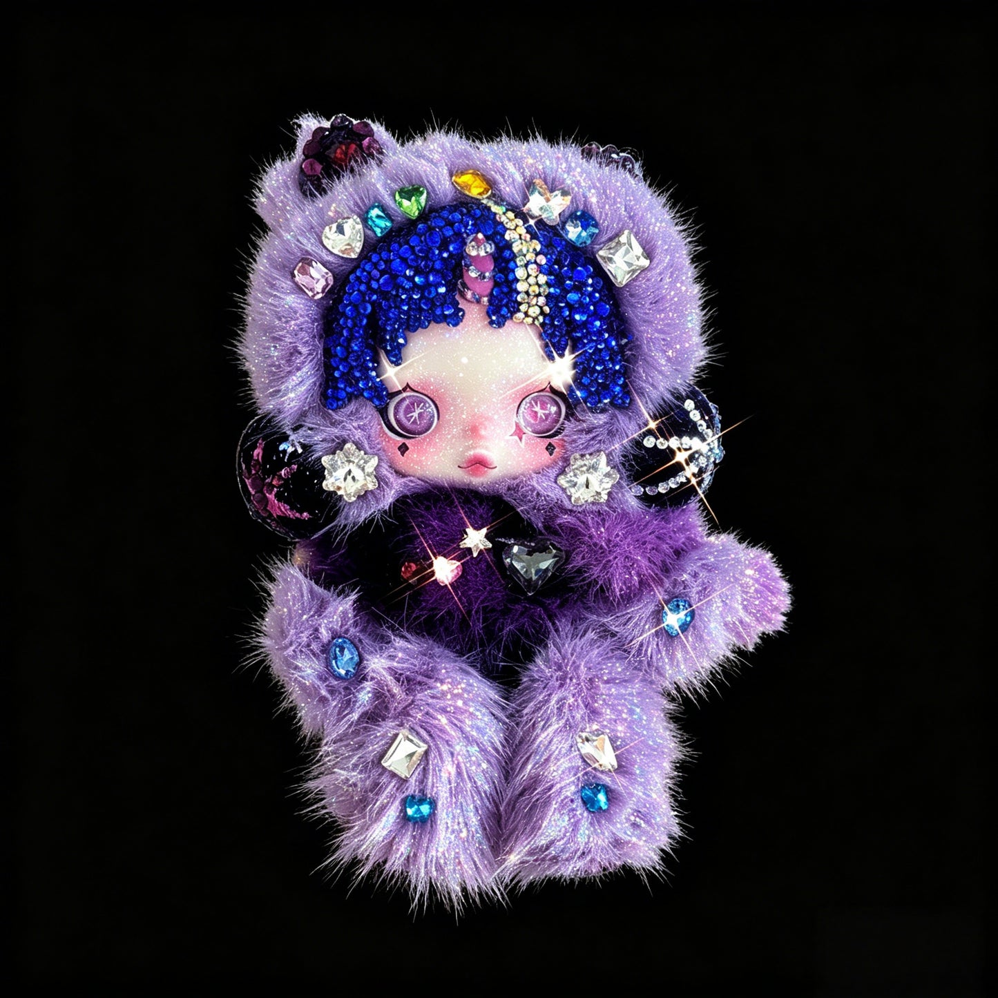 【popmart100%genuine】sp little pony  diy diamond doll customization