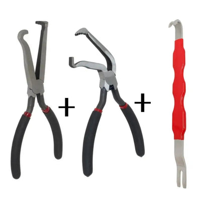 [Best Choice] 3-piece set Electrical Disconnect Tools, Multipurpose Electrical Disconnect Pliers, Multipurpose Electrical Connector tool, Automotive Electrical Plug Connector Disconnect Repair Tools for Car