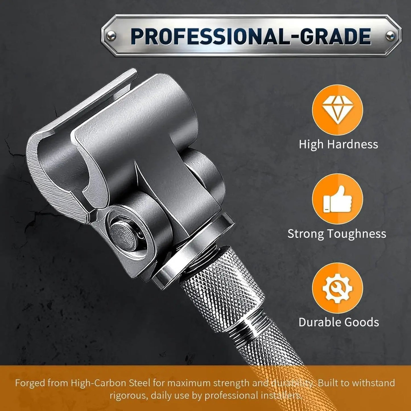 Hinge Wrench, Adjustable Alignment Tool, Material Steel, Door Hinge Adjuster, Cabinet Cupboard Opener, Precision Control Feature, For Home RV Workplace Apartment Furniture