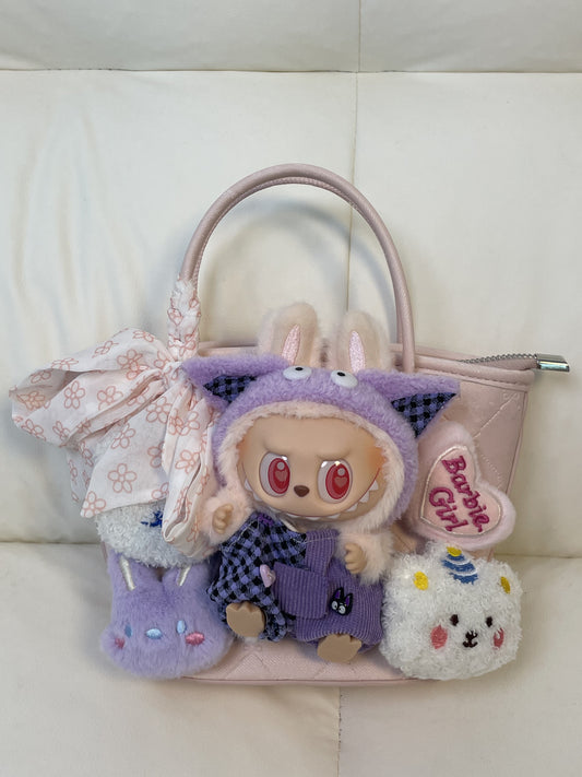 JoJo is super cute! Plush toy deco bag