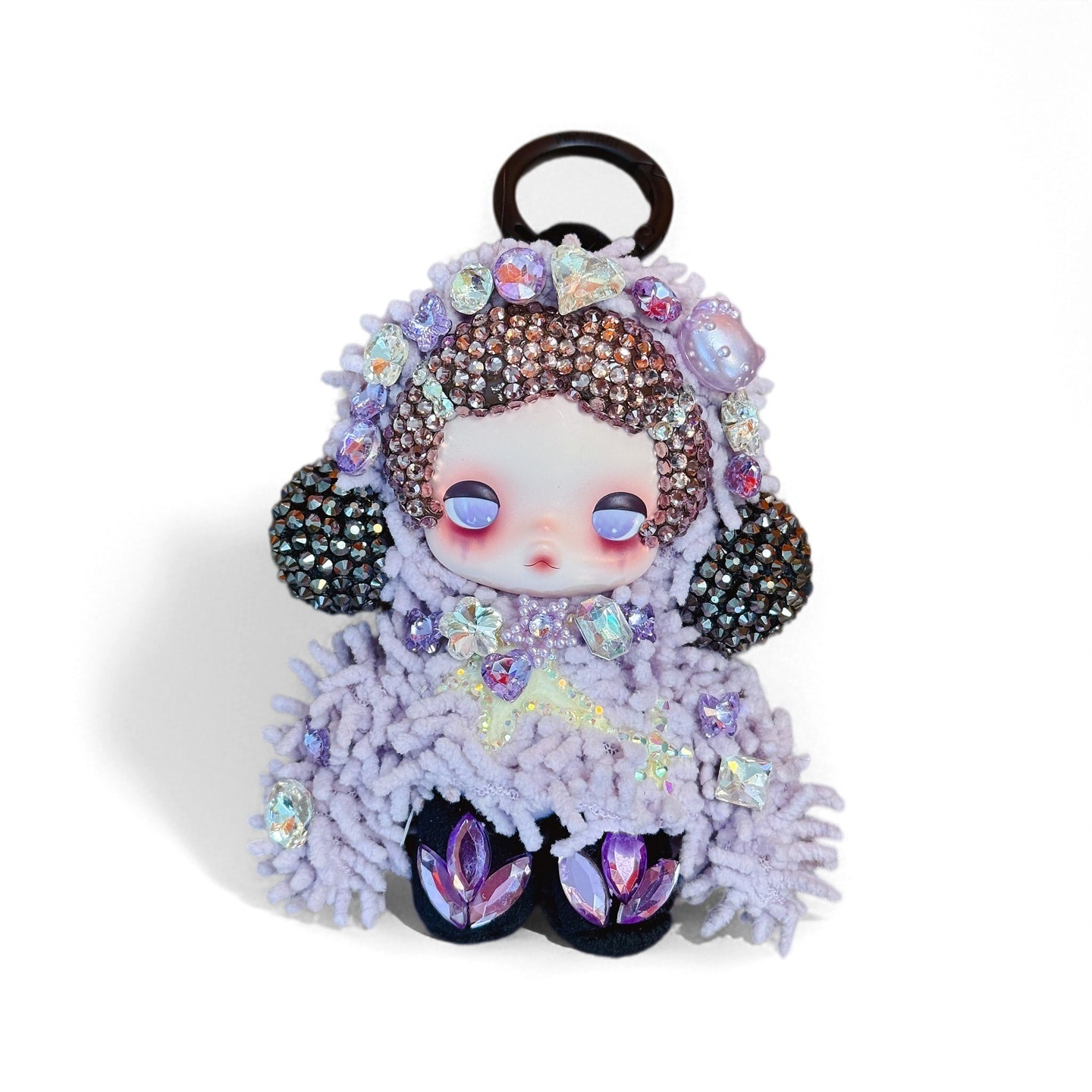 SKULLPANDA POPMART UNBOXING DIAMOND DOLL DESIGN DIY