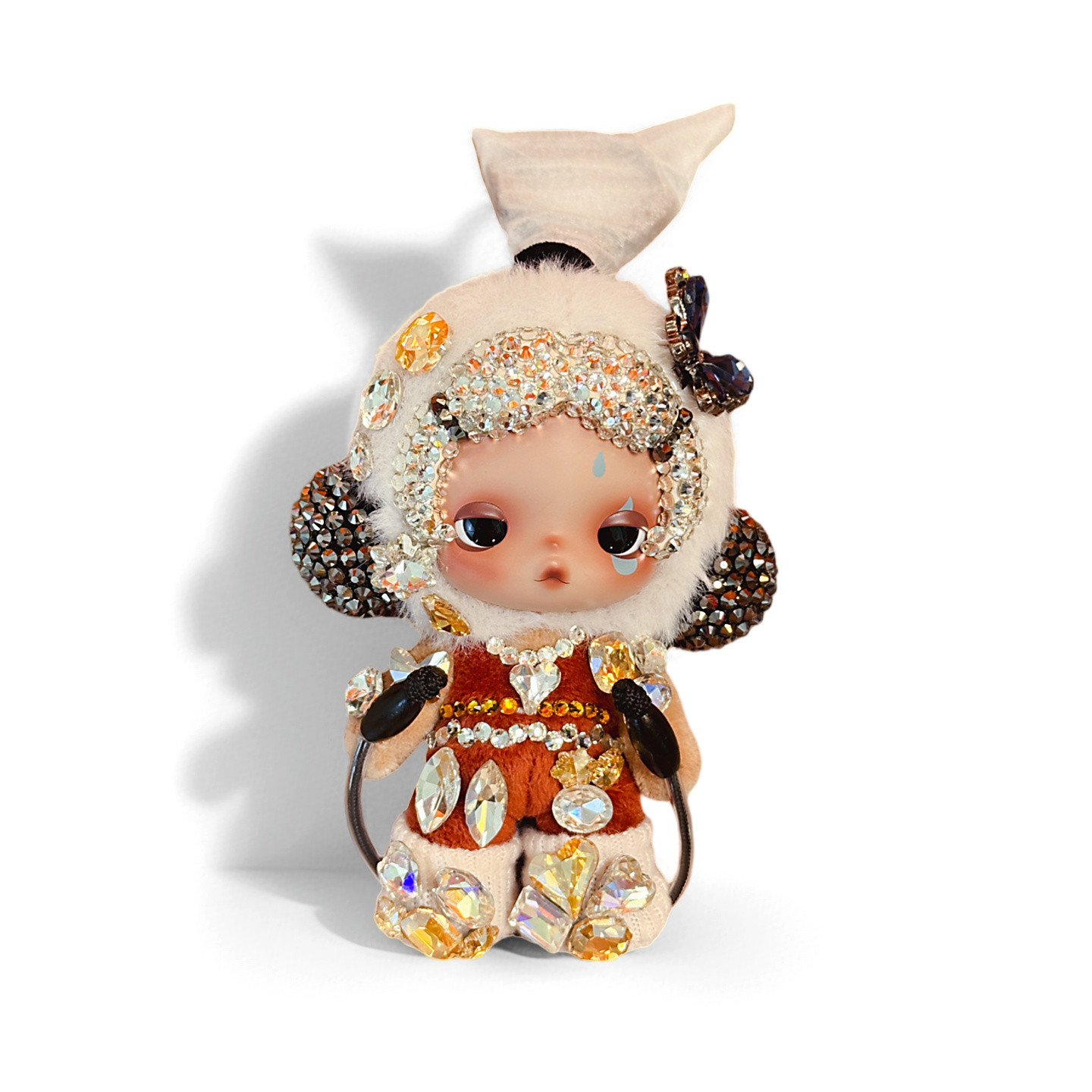 SKULLPANDA POPMART UNBOXING DIAMOND DOLL DESIGN DIY