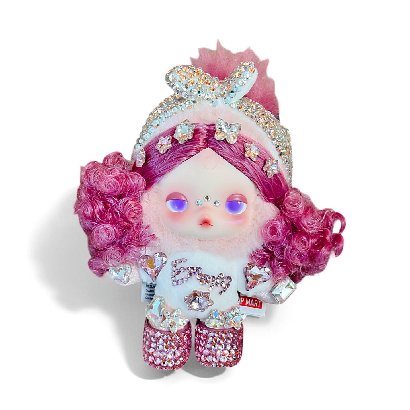 SKULLPANDA POPMART DIAMOND DOLL DESIGN DIY DOLL