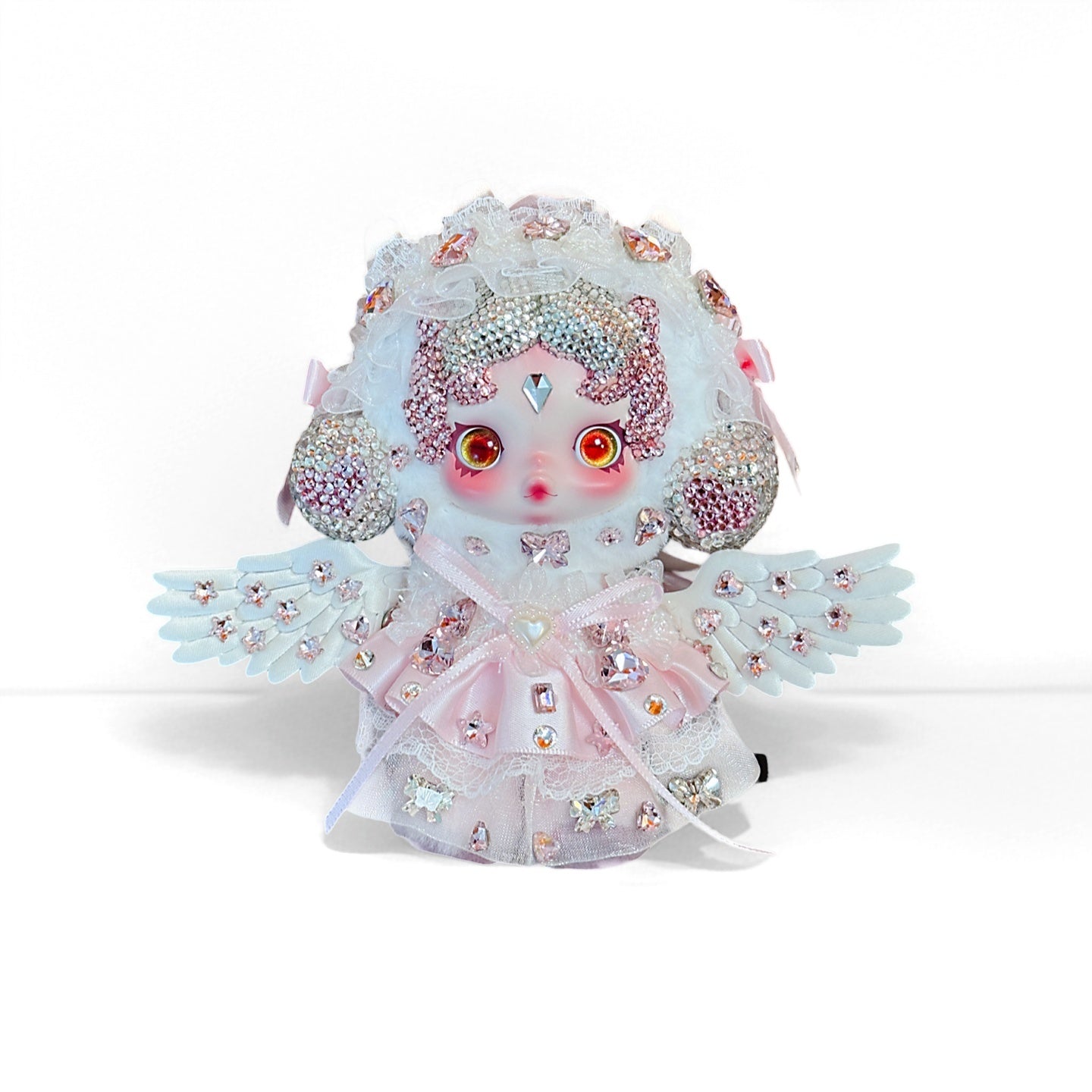 SKULLPANDA POPMART DIAMOND DOLL DESIGN DIY DOLL
