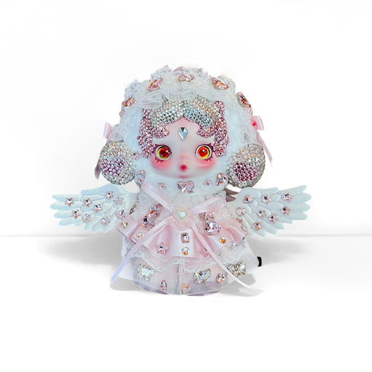 SKULLPANDA POPMART DIAMOND DOLL DESIGN DIY DOLL