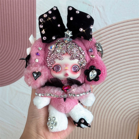 【Melody】Muñeca de peluche de diamantes hecha a mano