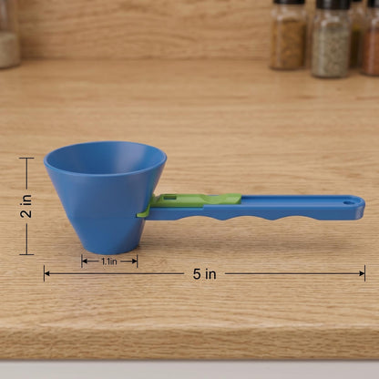 [Buy 1 Get 2 Free] Multi Purpose Spoon&Funnel&Scoop High Quality Funnel for Pre Workout Creatine Powder Formula Coffee Scoop & Funnel Fits bottle necks up to 1.1 inches