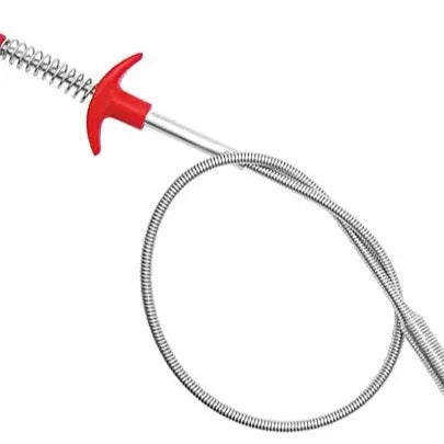 78.74-Inch Flexible Grabber Claw Reacher Tool - 4-Claw Bendable Hose, 0.7cm Bathroom Drain Clog Remover with Flexibility, Accessible to Narrow Places for Drain Cleaning Needs, 78.74 Inches
