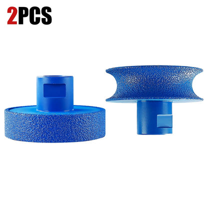 Diamond Flat Grinding Wheel with Emery - 5/8-11 Angle Grinder Hardware, Stone Grooving Tool Accessory for Marble Gratings, Polished Marble Gratings & Countertops, Quartz - Father's Day Gift toolupgrade