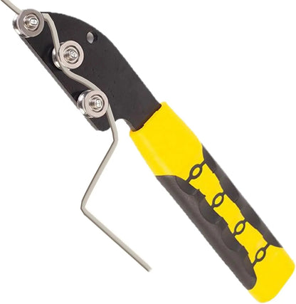 Stainless Steel Cable Straightener Tool - Professional Manual Untwisting & Bending Device for Electricians, HVAC & Telecom Projects